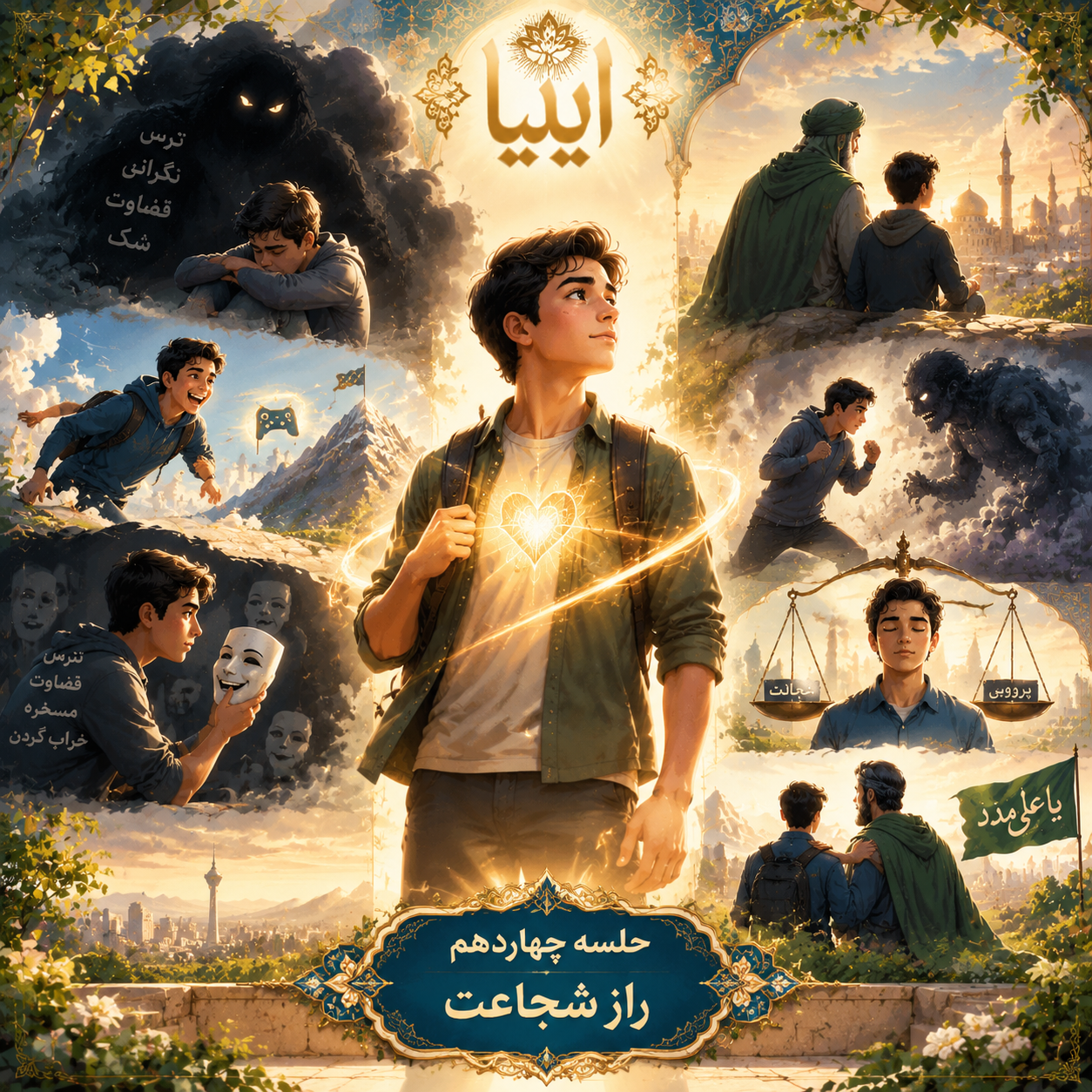 ۱۴ : راز شجاعت ایلیا